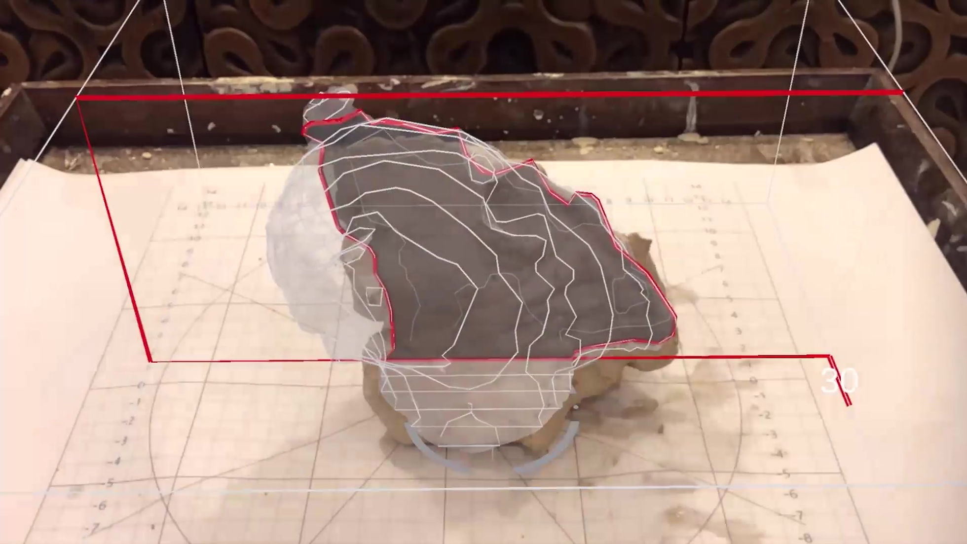 AR-guided Clay Modelling